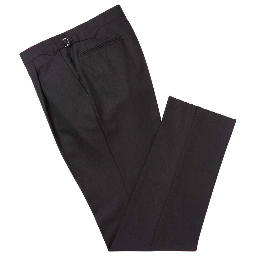 Tyler Charcoal Pick & Pick Trouser