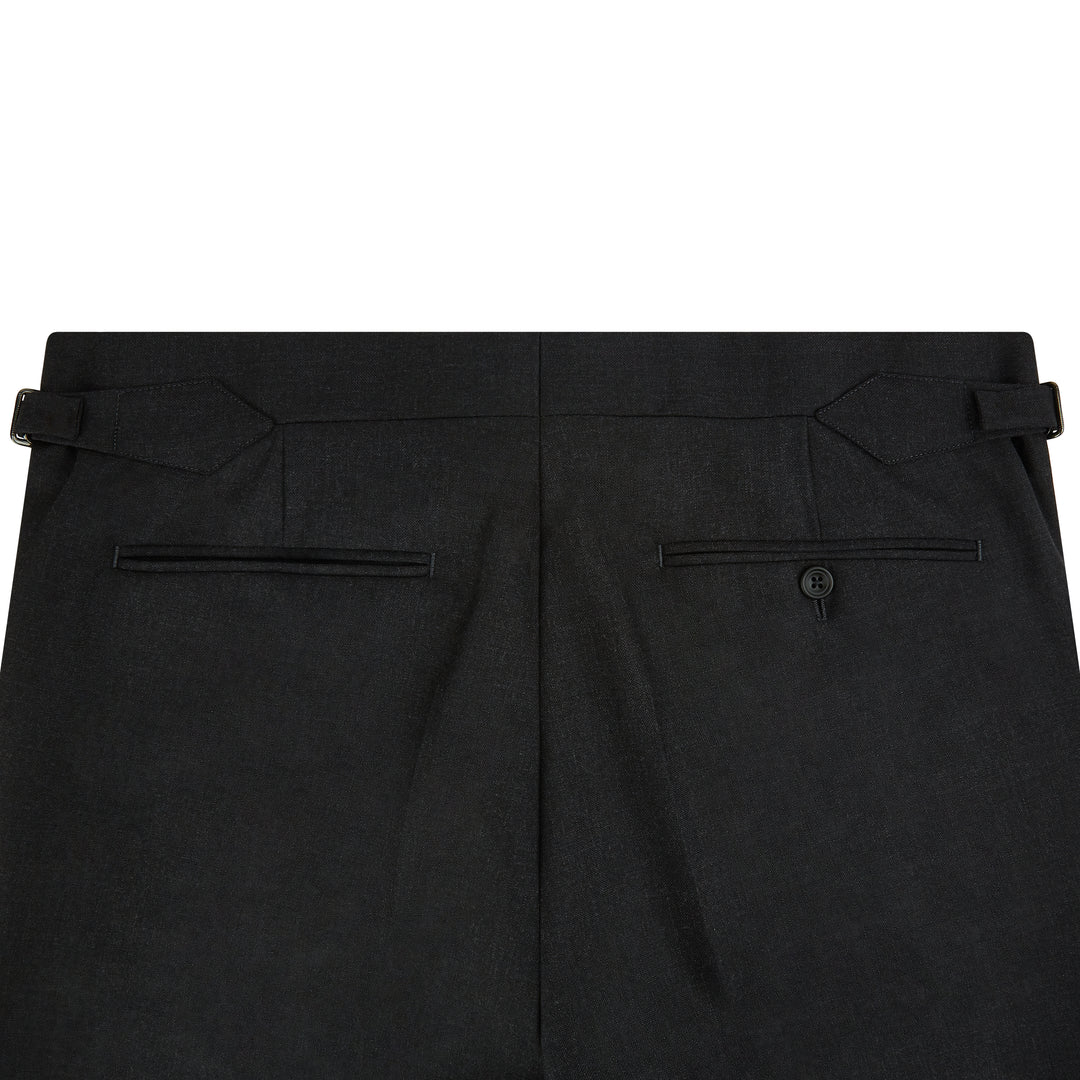 Trevon Charcoal Pick & Pick Trouser