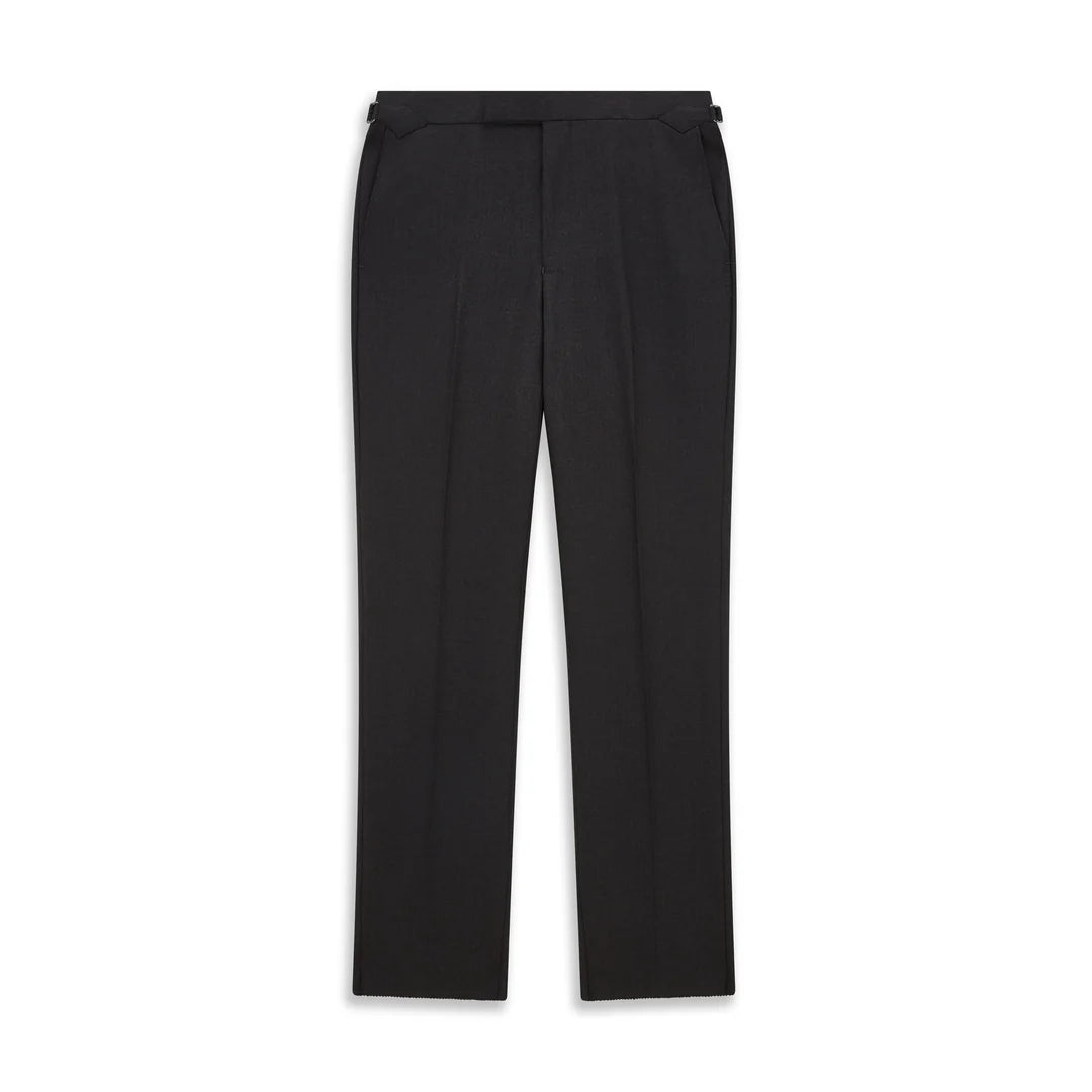 Trevon Charcoal Pick & Pick Trouser
