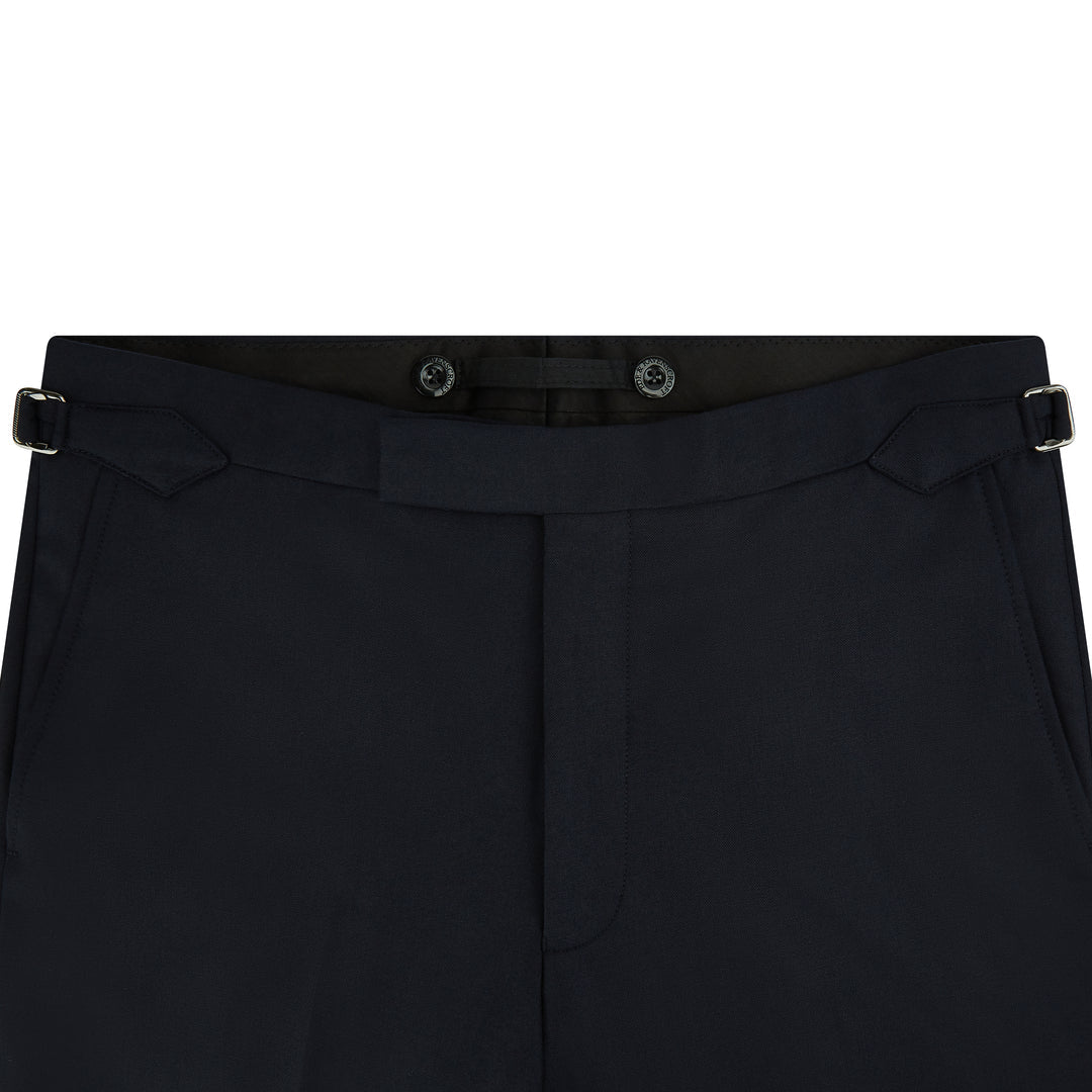 Trevon Navy Pick & Pick Trouser