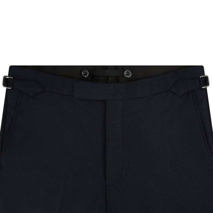 Trevon Navy Pick & Pick Trouser
