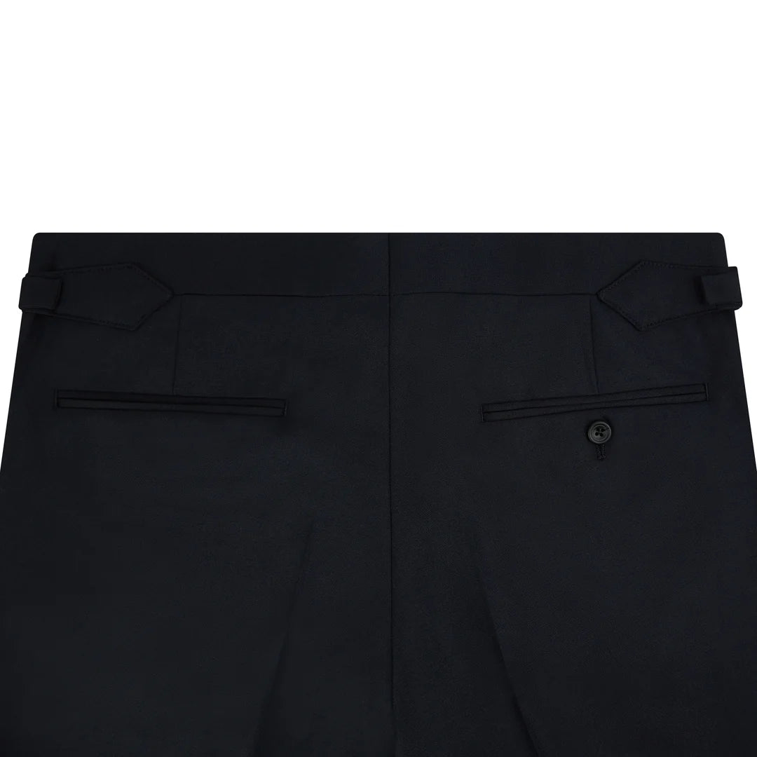 Trevon Navy Pick & Pick Trouser