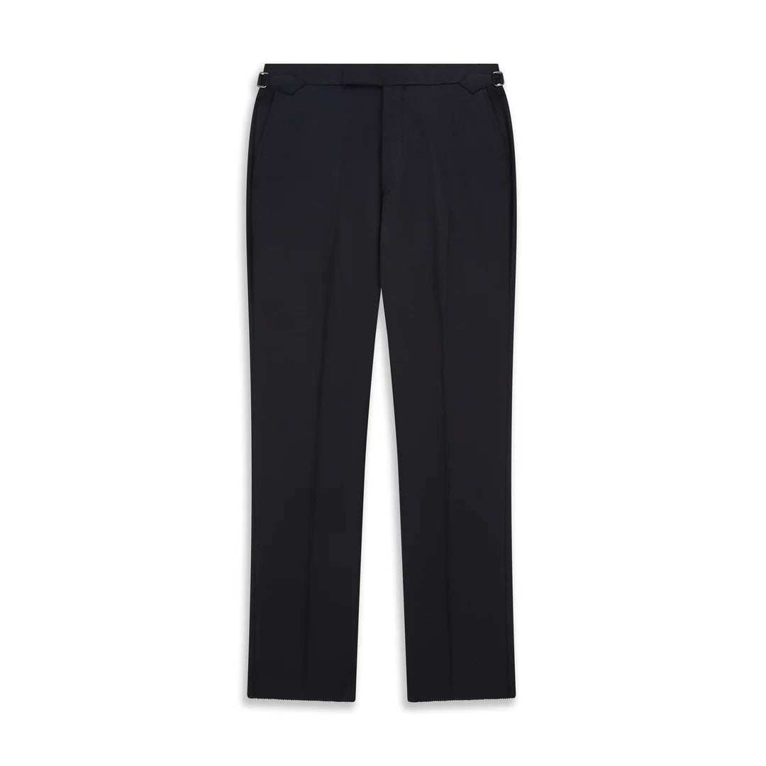 Trevon Navy Pick & Pick Trouser