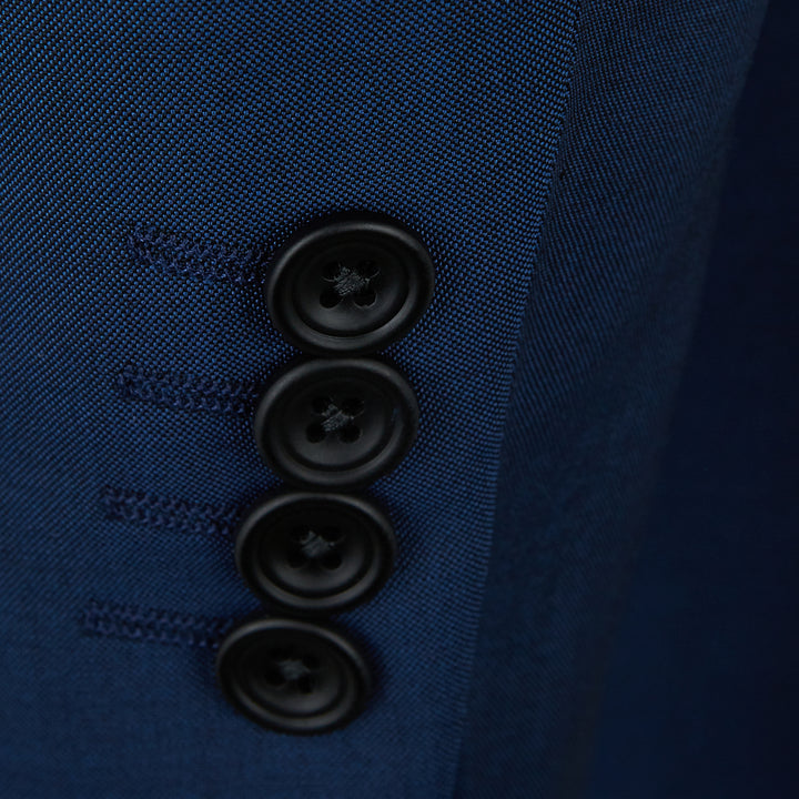 Hampstead Blue Plain Weave Suit