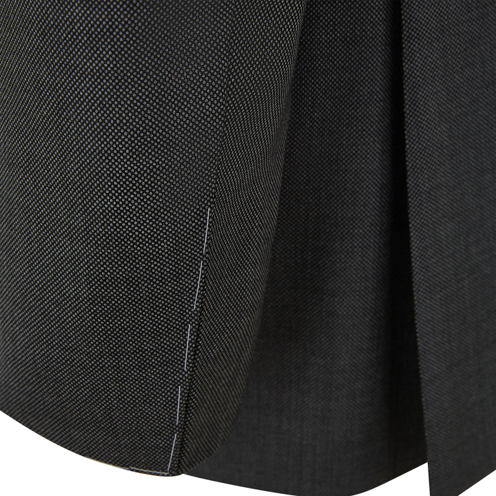 Grosvenor Charcoal Birdseye 150s Wool Suit