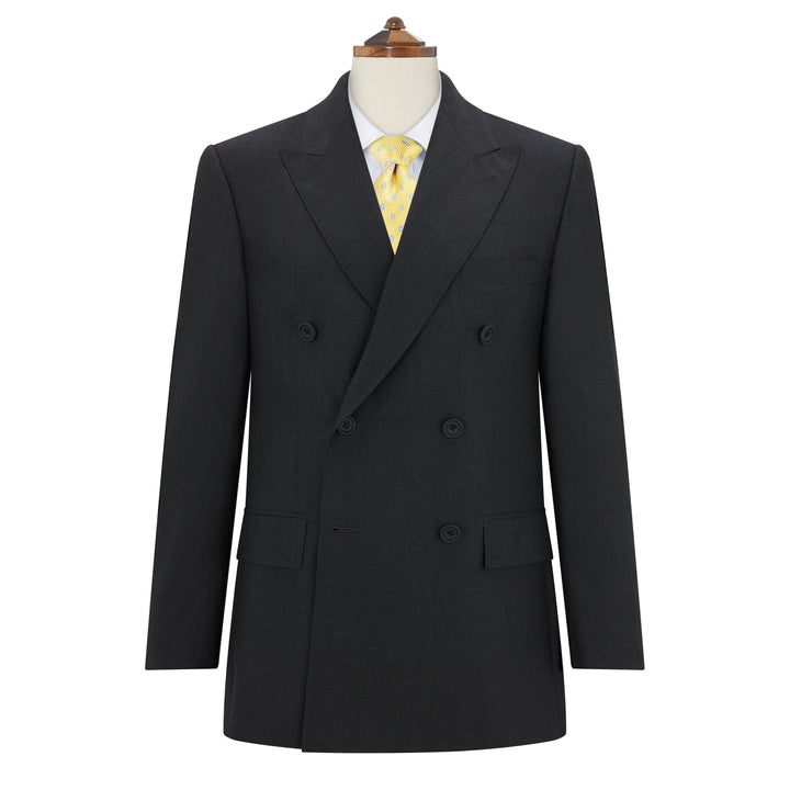 Kingsbury Charcoal Tropical Panama Suit