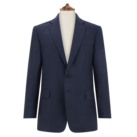 Grosvenor Light Navy Prince of Wales Suit