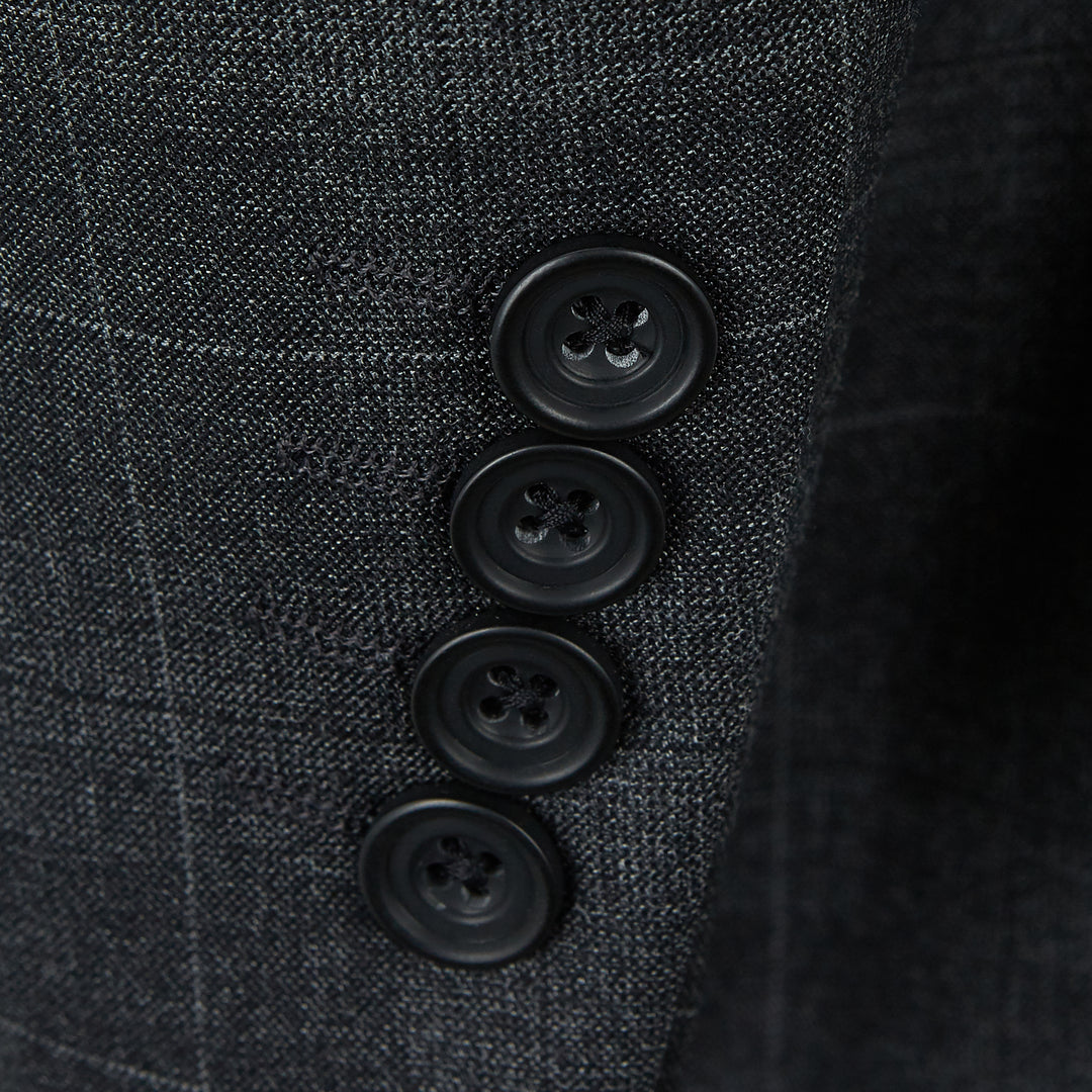 Cambridge Charcoal Check Suit