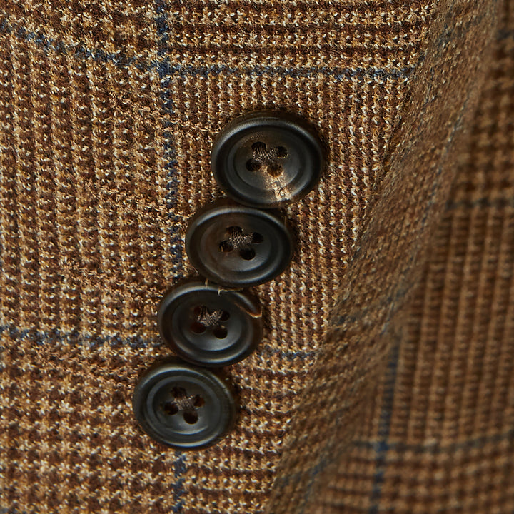 Barnes Beige Check Suit