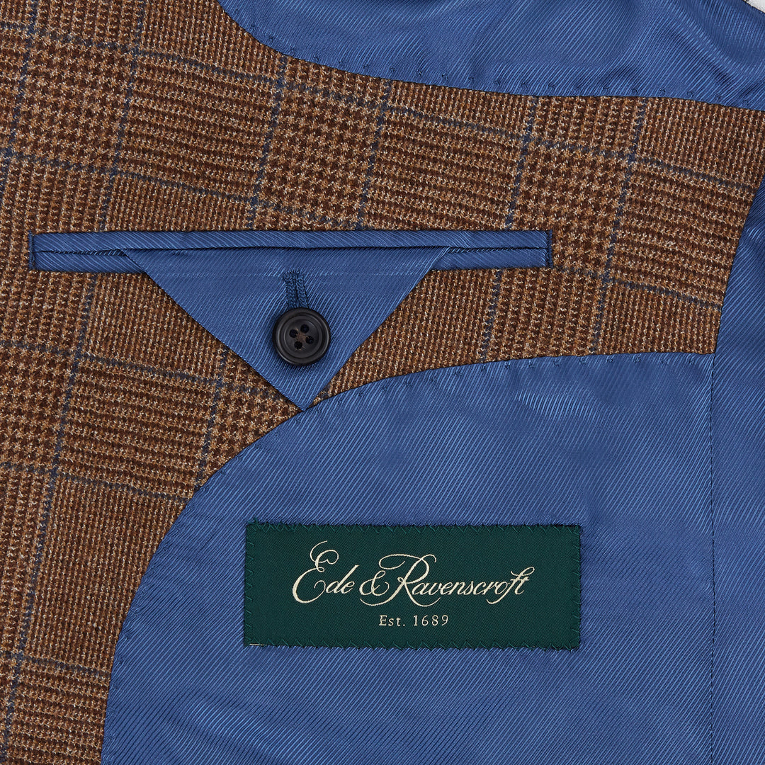 Barnes Beige Check Suit