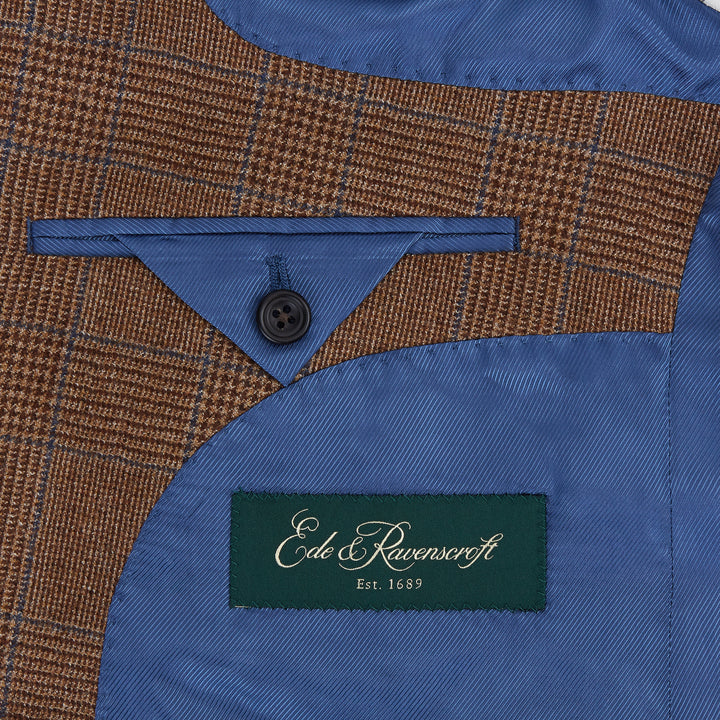 Barnes Beige Check Suit