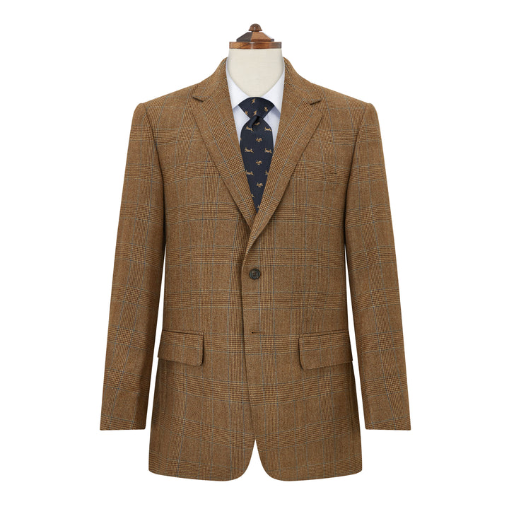 Barnes Beige Check Suit