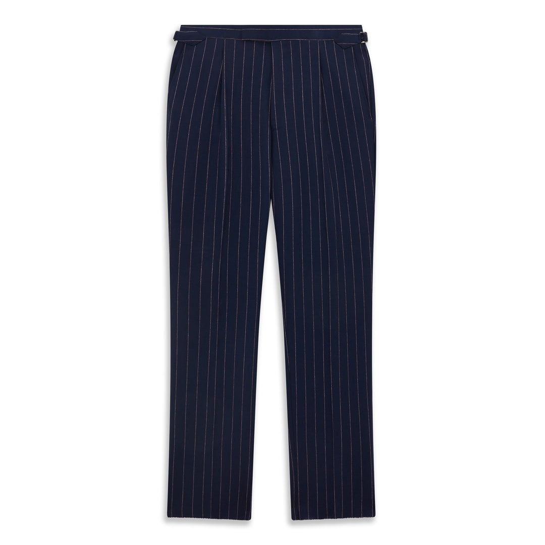 Cambridge Navy Pink Wide Stripe Suit