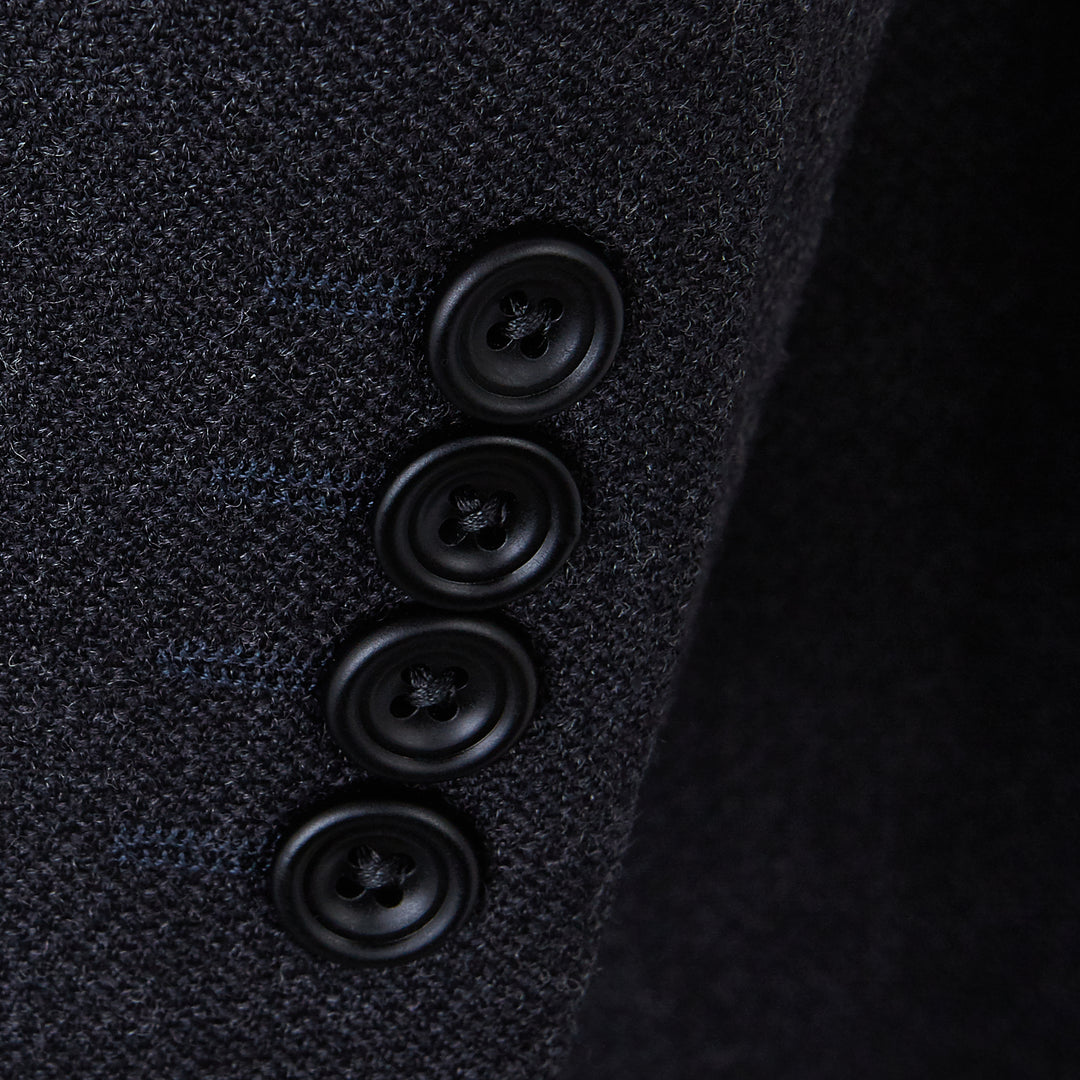 Cambridge Charcoal Worsted Wool Suit