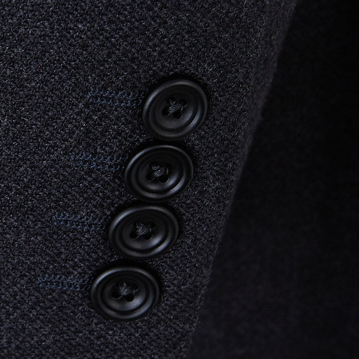 Cambridge Charcoal Worsted Wool Suit