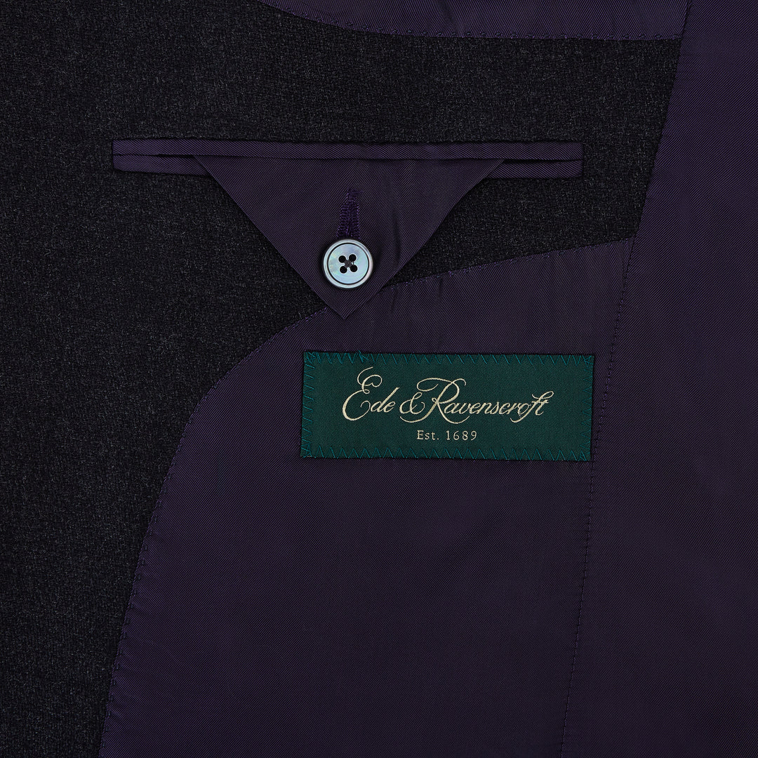 Cambridge Charcoal Worsted Wool Suit