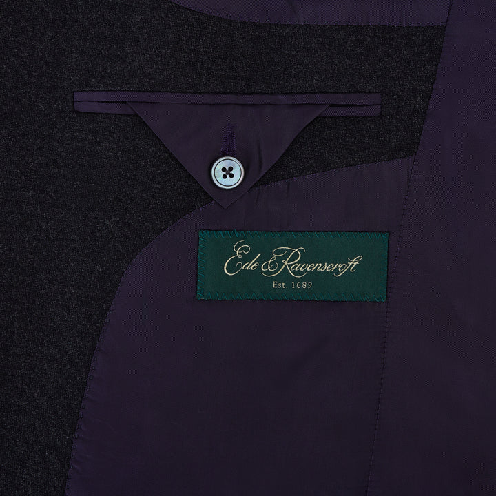 Cambridge Charcoal Worsted Wool Suit