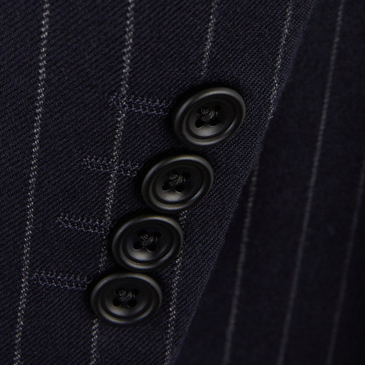 Farringdon Navy Pinstripe Suit