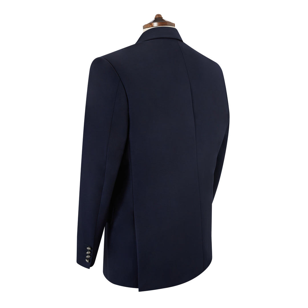 Bentley Navy Single Breasted Wool Blazer