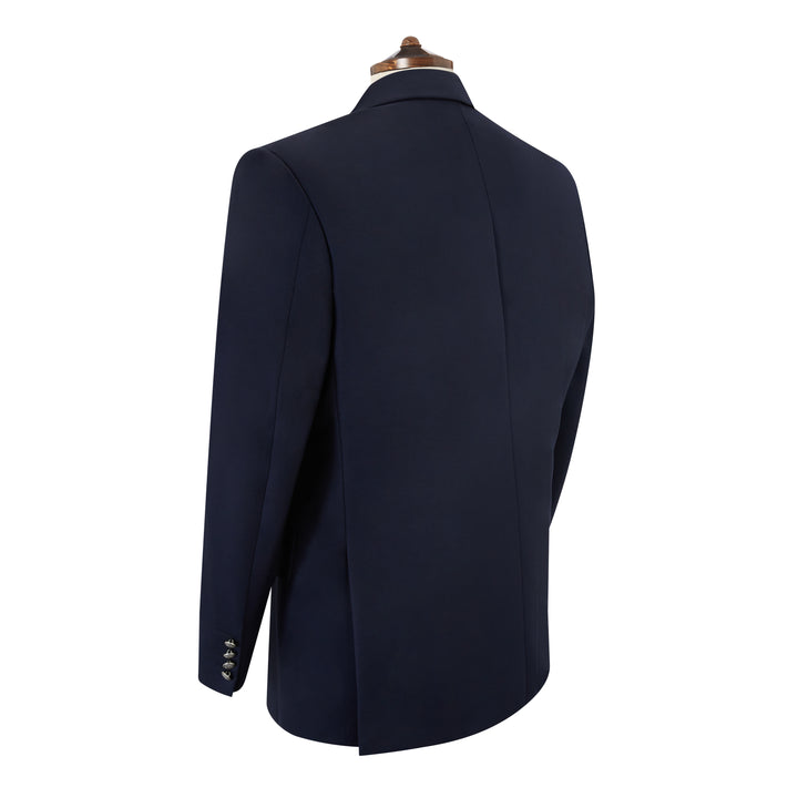 Bentley Navy Single Breasted Wool Blazer