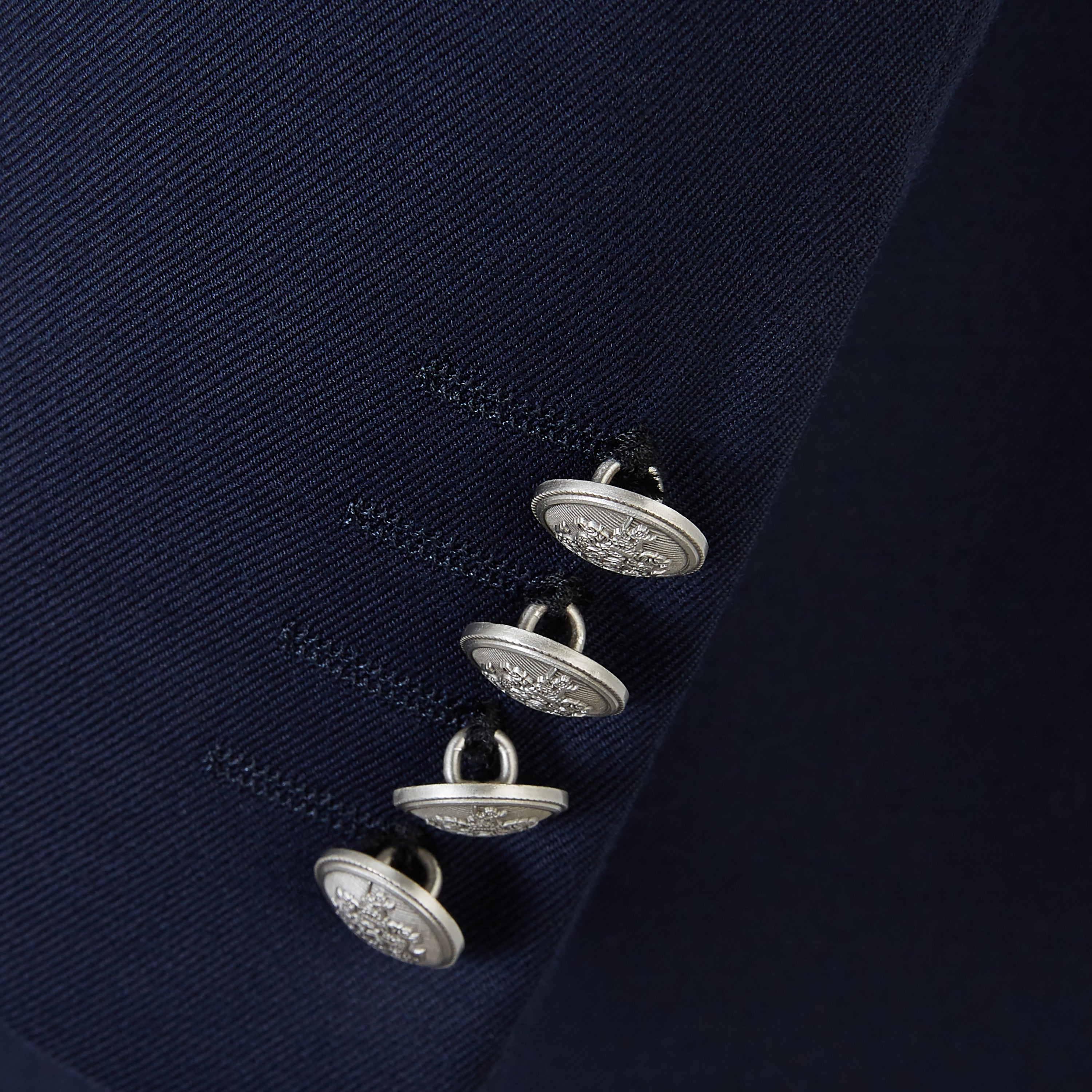 Ede & Ravenscroft | Belgrave Wool Blazer | Navy