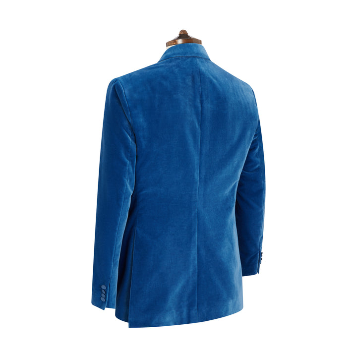 Balinteer Blue Velvet Jacket