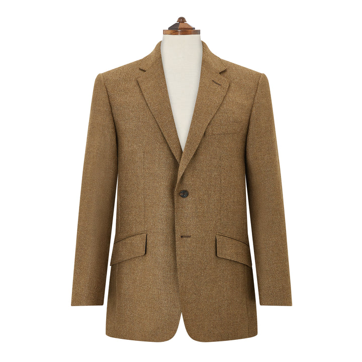 William Biscuit Tweed Wool and Silk Jacket