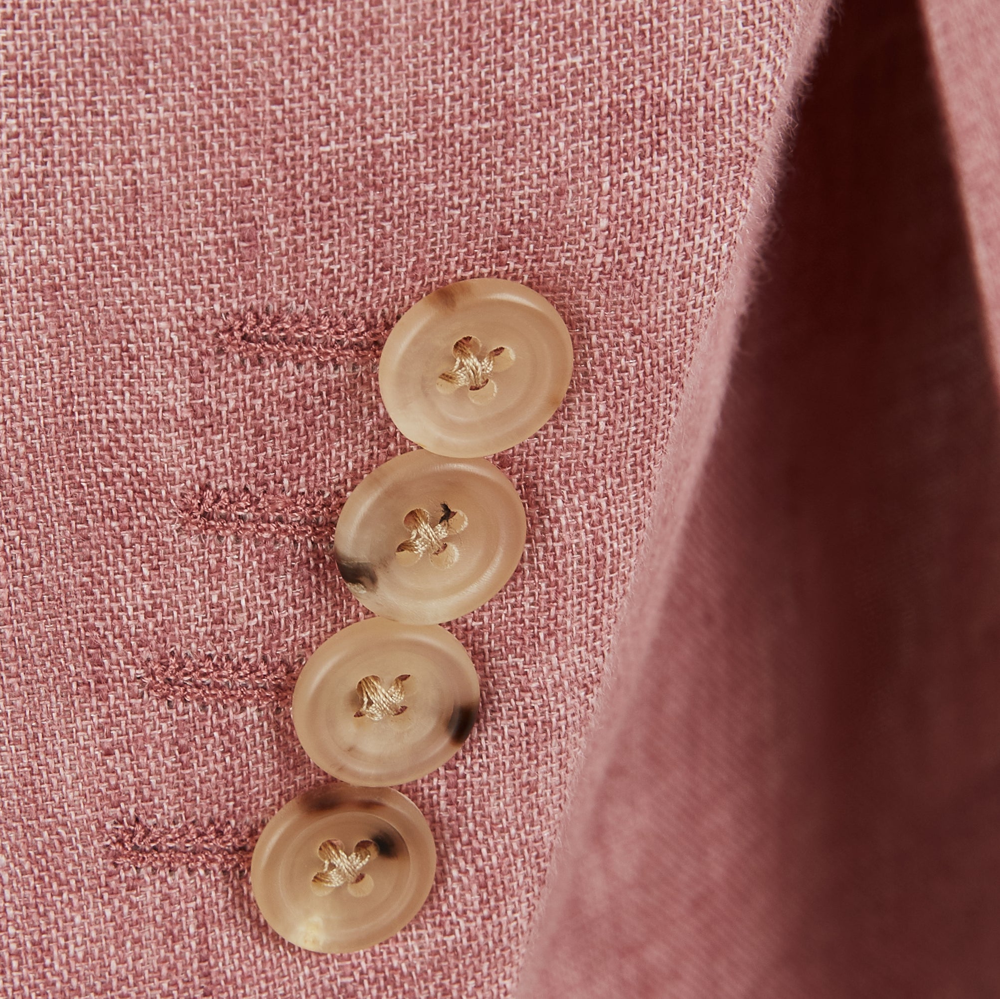 Ede & Ravenscroft | Burleigh Double Faced Linen and Silk Jacket | Pink