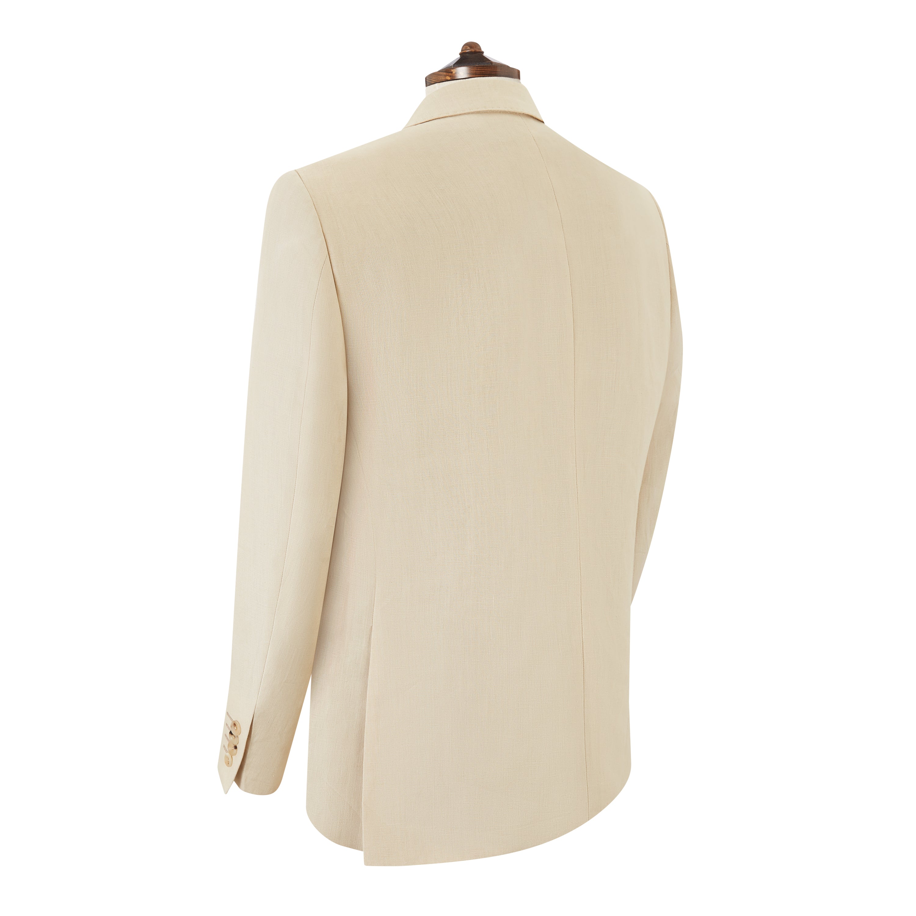 Ede & Ravenscroft | William Beige Irish Linen Jacket