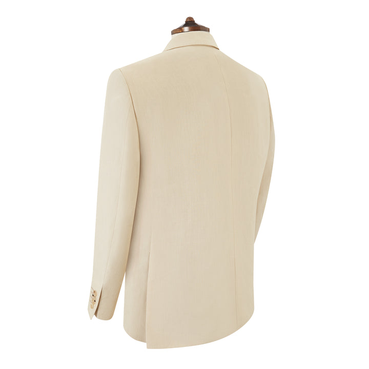William Beige Linen Jacket