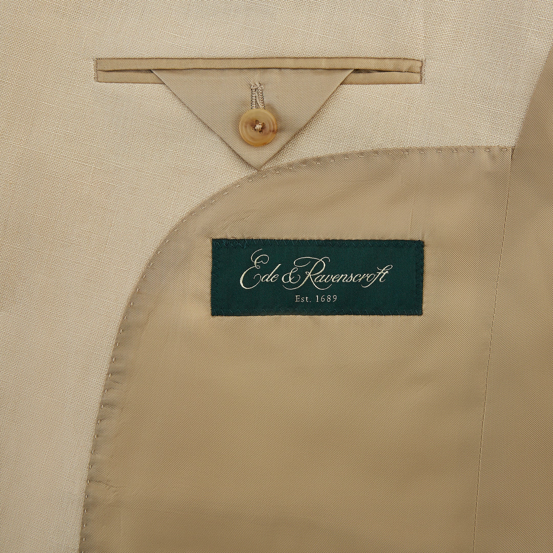 William Beige Linen Jacket