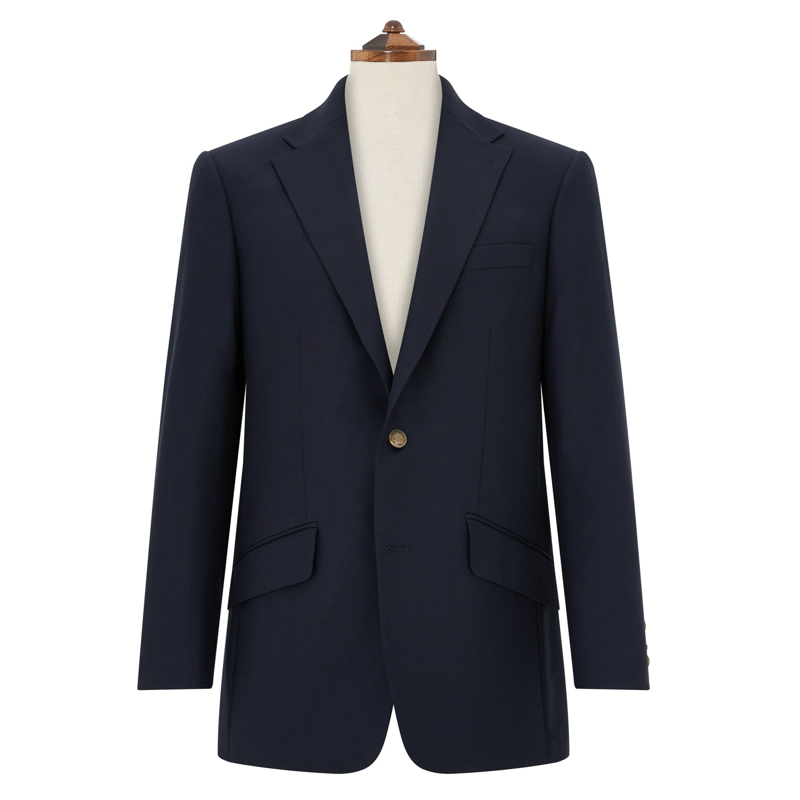 Ede Ravenscroft Gregory Twill Blazer Navy