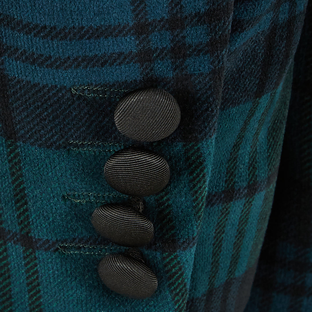 Duke Blackwatch Velvet Jacket - Main Image