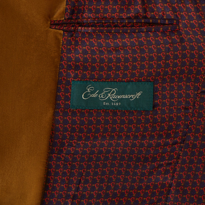 Darley Gold Nehru Velvet Jacket