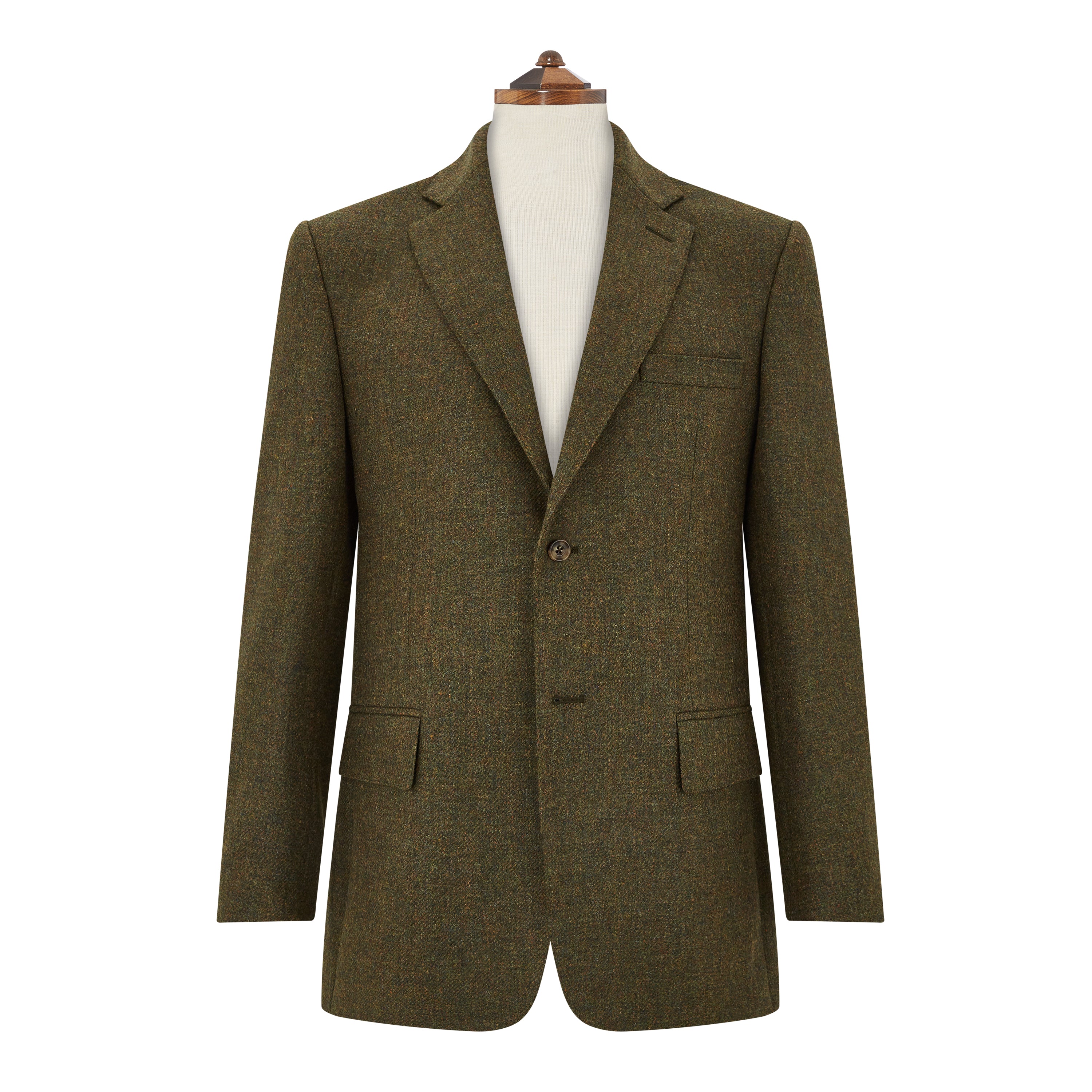 Ede & Ravenscroft | William Green Tweed Jacket | Green