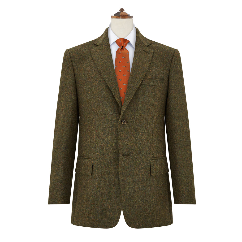 Ede & Ravenscroft | William Green Tweed Jacket | Green