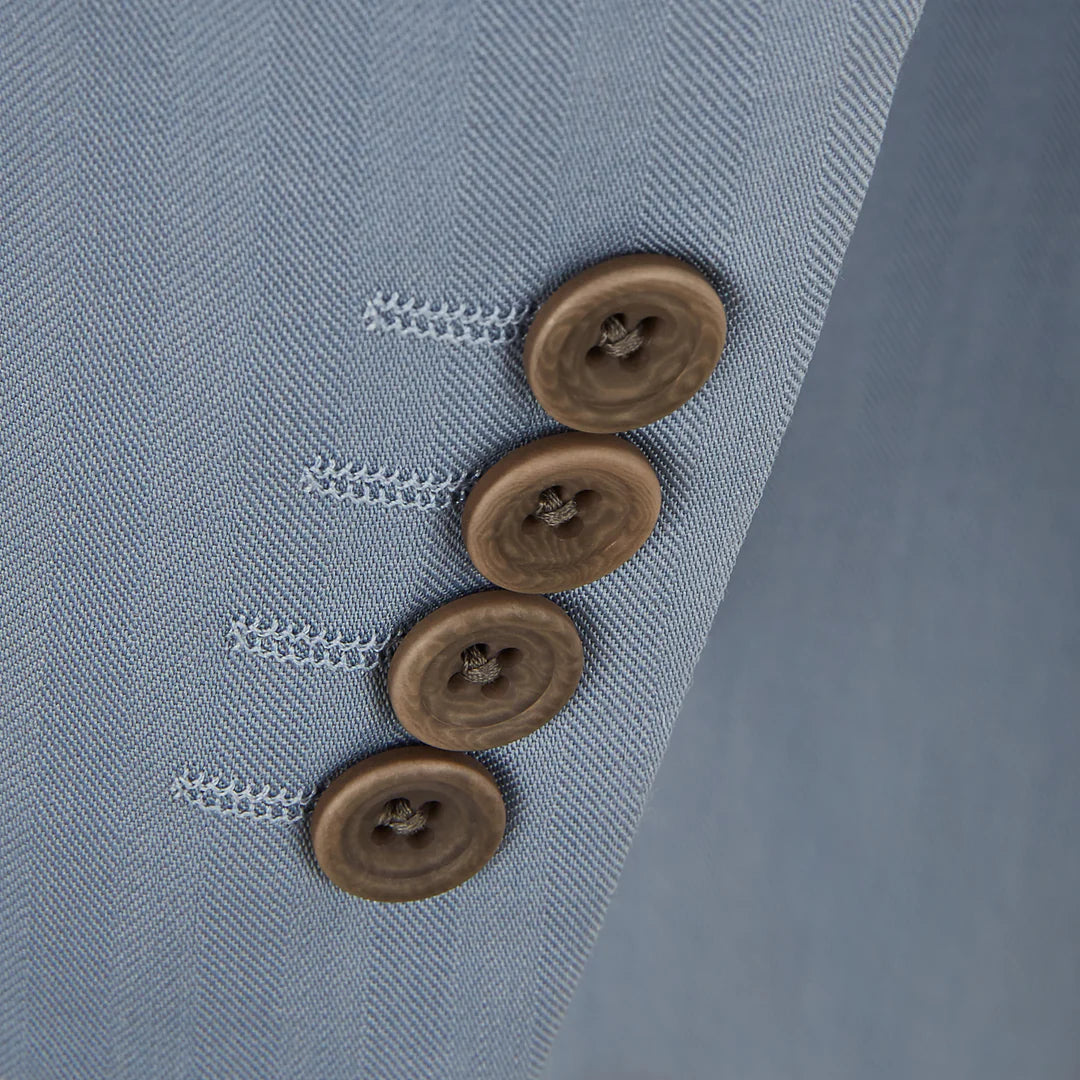 Kilburn Blue Herringbone Suit