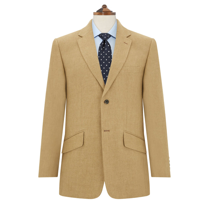 William Tobacco Linen Jacket