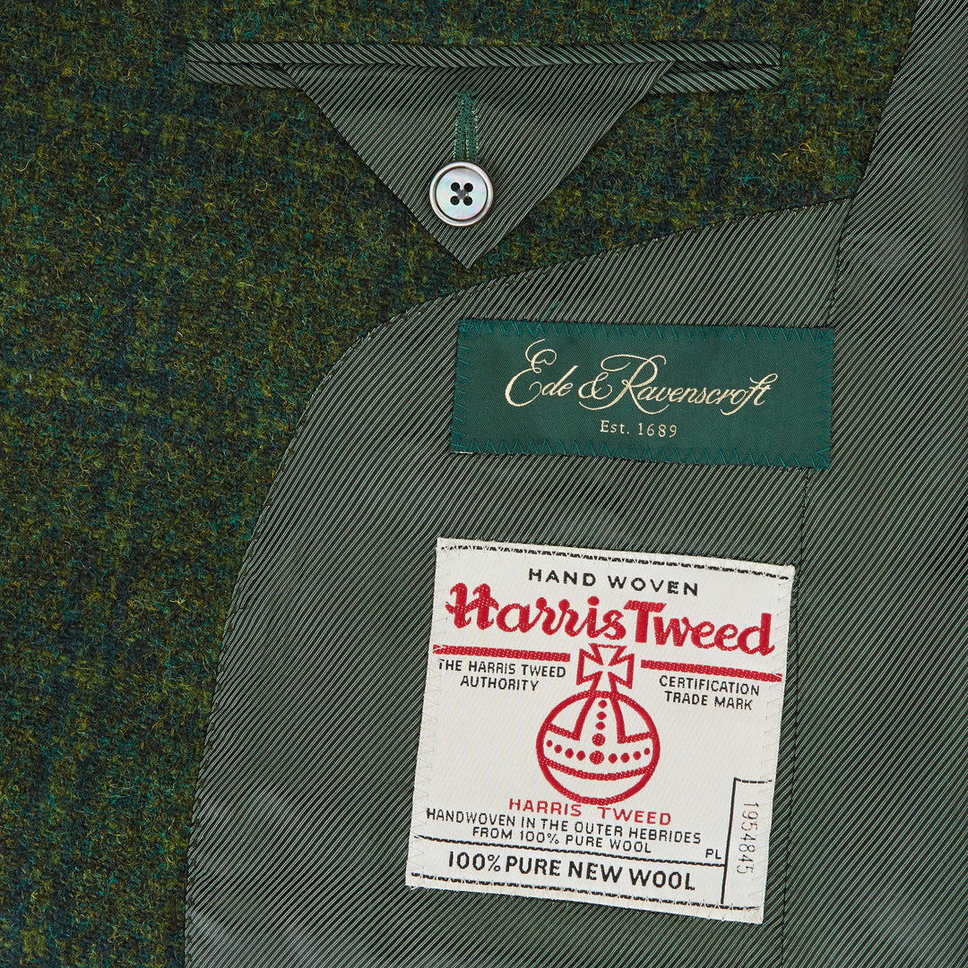William Green Check Tweed Jacket