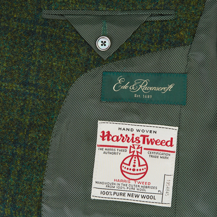 William Green Check Tweed Jacket