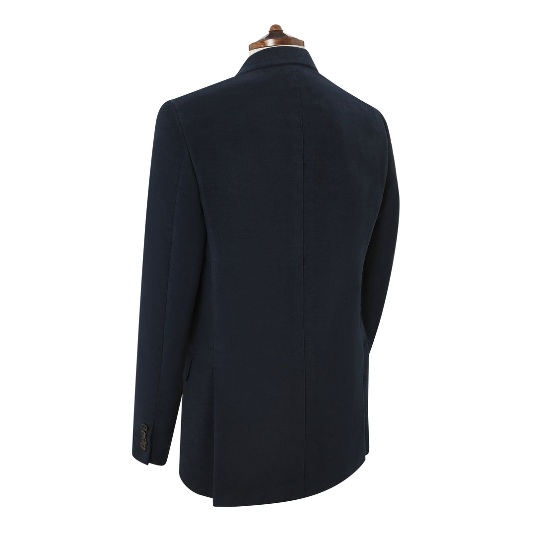 William Navy Moleskin Jacket