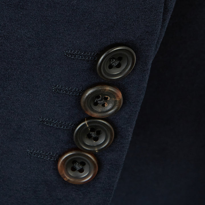 William Navy Moleskin Jacket