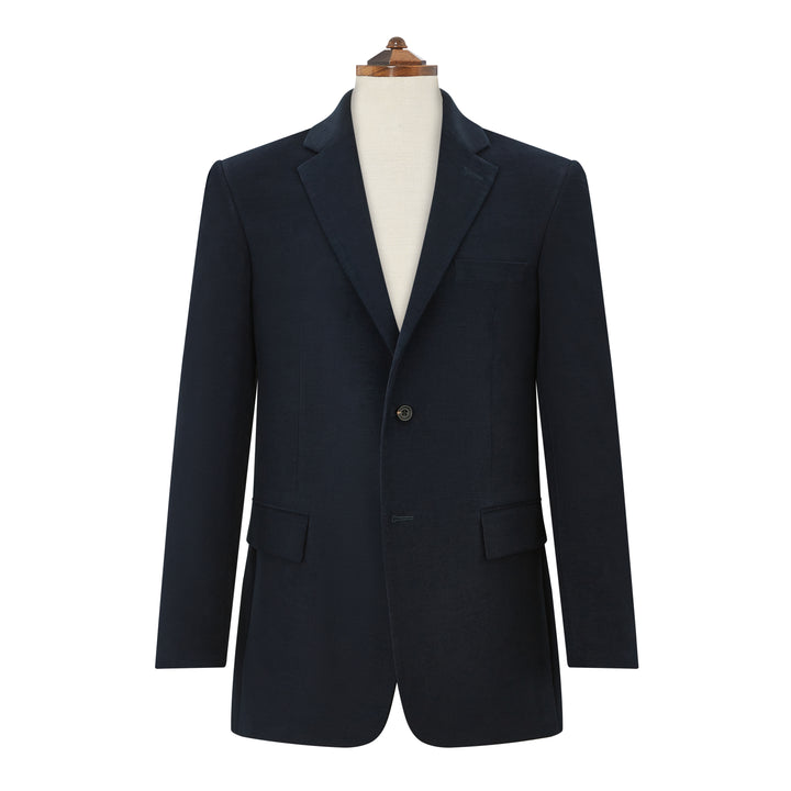 William Navy Moleskin Jacket
