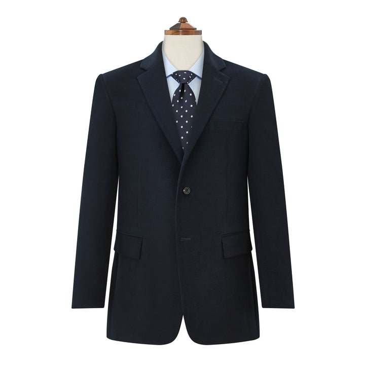 William Navy Moleskin Jacket