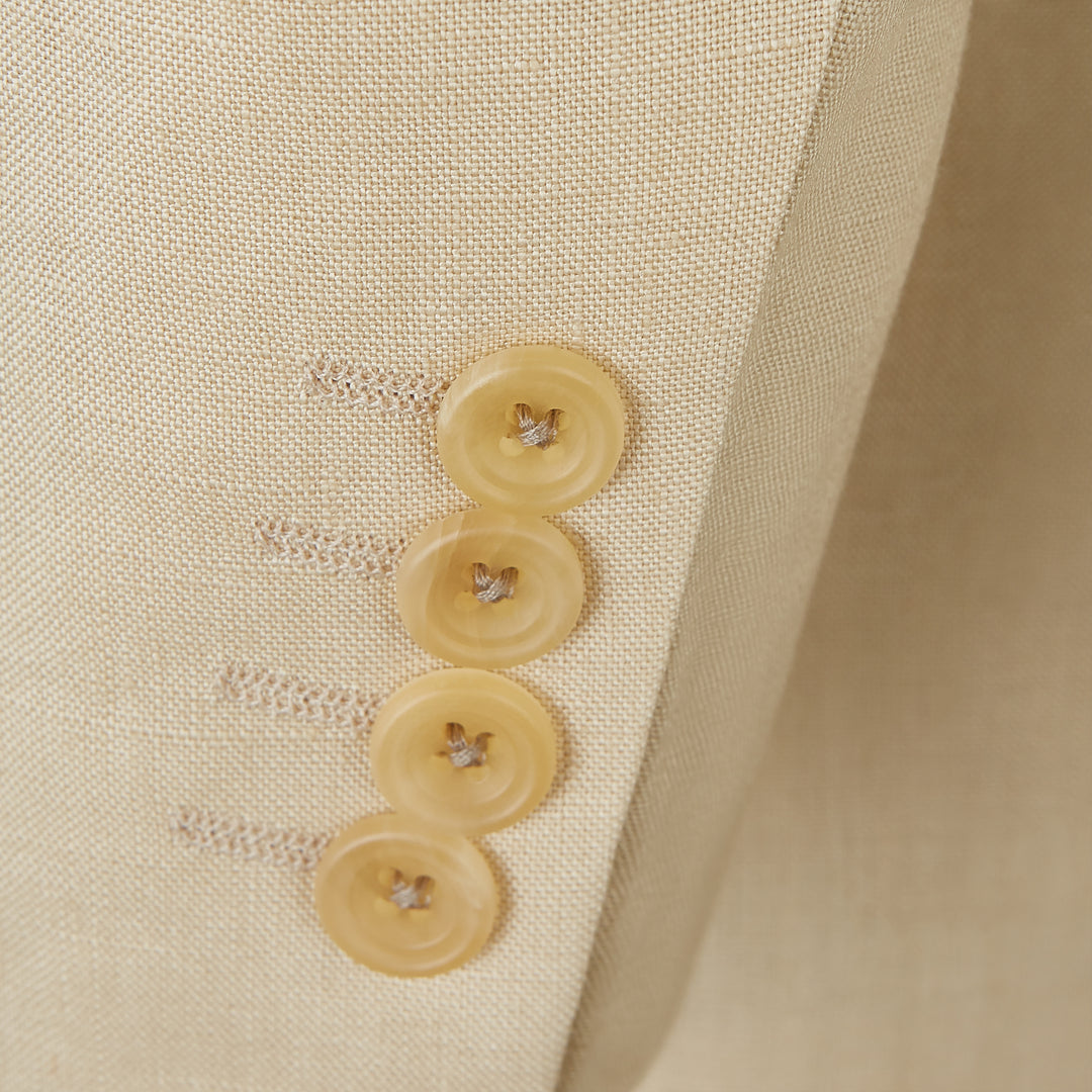 Baylen Beige Linen Jacket