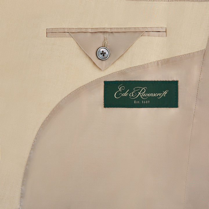 Baylen Beige Linen Jacket