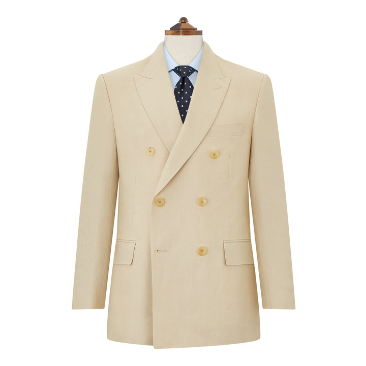 Baylen Beige Linen Jacket