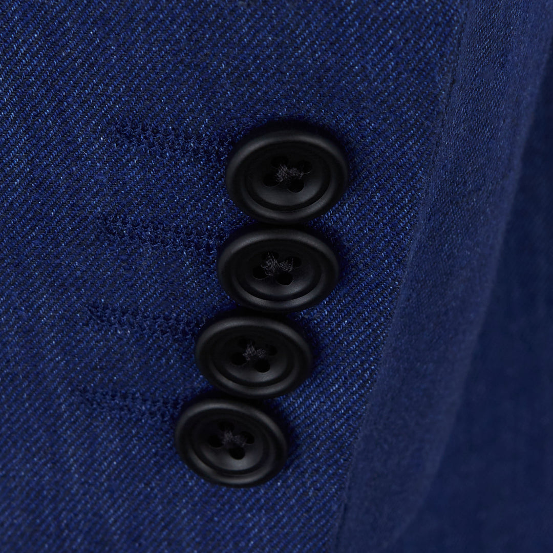 William Cobalt Blue Linen Jacket