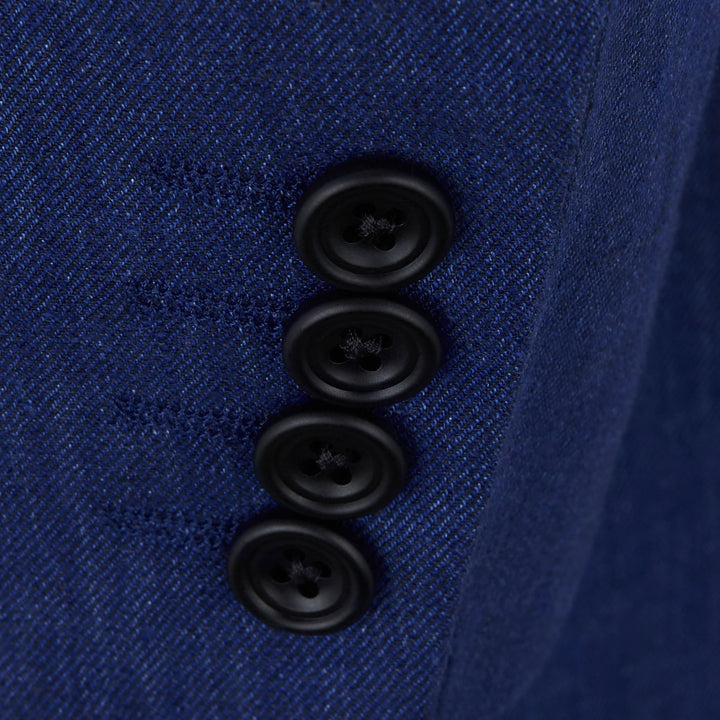 William Cobalt Blue Linen Jacket