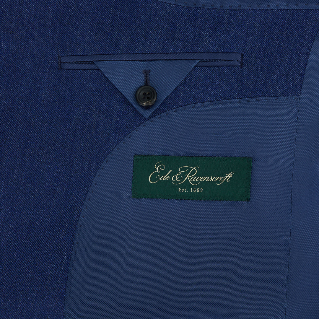 William Cobalt Blue Linen Jacket